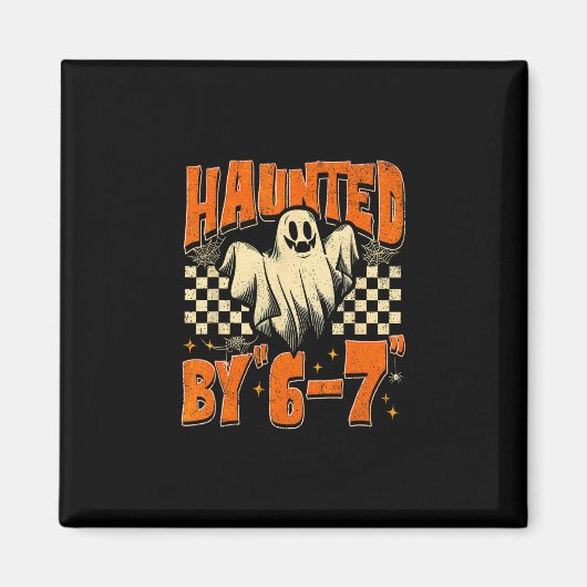 ハロウィーンの幽霊 67 シックス セブン ミーム 1 (10) マグネット (正面)