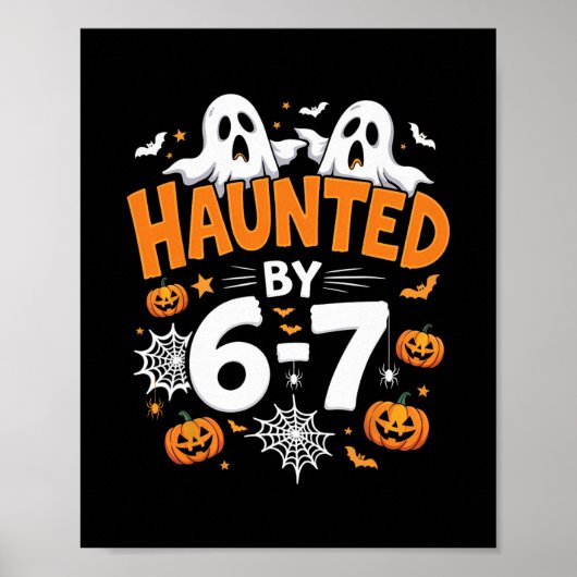 ハロウィーンの幽霊 67 シックス セブン ミーム 1 (20)  ポスター (正面)