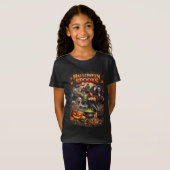 ハロウィーンの幽霊 Tシャツ (正面フル)