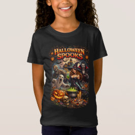 ハロウィーンの幽霊 Tシャツ