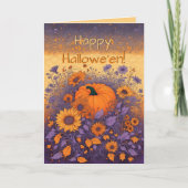 ハロウィーンの庭で シーズンカード (正面)