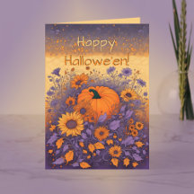 ハロウィーンの庭で