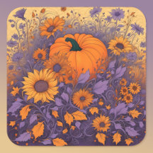 ハロウィーンの庭で