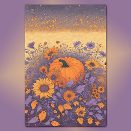 ハロウィーンの庭で 薄葉紙