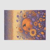 ハロウィーンの庭で 薄葉紙 (正面)