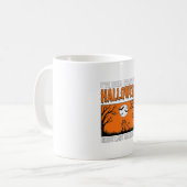 ハロウィーンの引用 去年から準備万端 コーヒーマグカップ (正面左)