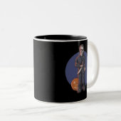 ハロウィーンの復活 ツートーンマグカップ (正面右)