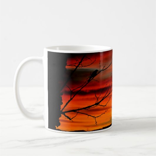 ハロウィーンの怖いおばけ コーヒーマグカップ (左)
