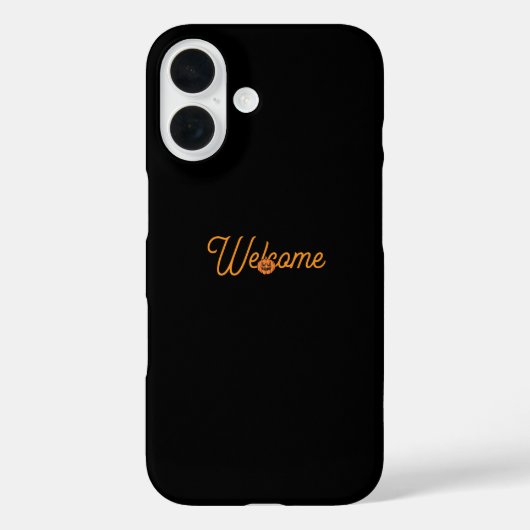 ハロウィーンの怖いげふとおかしいiPhoneケース16 Case-Mate iPhoneケース (裏面)