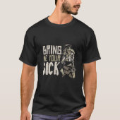ハロウィーンの怖いゴシックギフト ペスト医師 Tシャツ (正面)