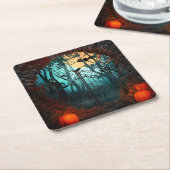 ハロウィーンの怖いシーン2 – ゲート スクエアペーパーコースター (アングル)