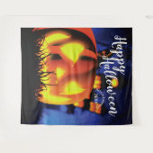 ハロウィーンの怖いシーン | パーティーの背景 タペストリー (正面(横))