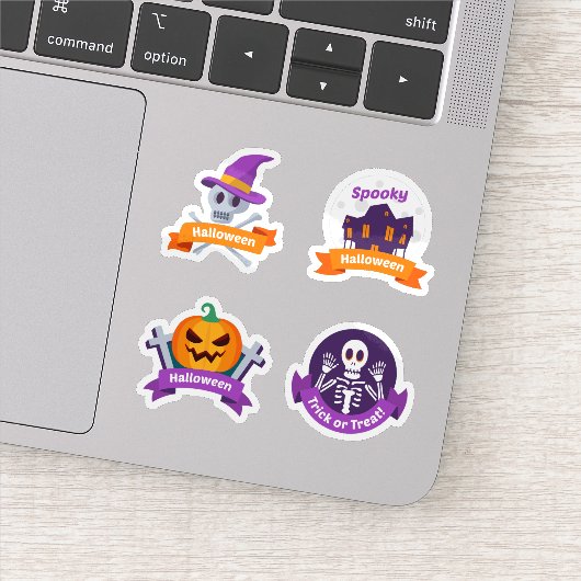 ハロウィーンの怖いステッカーコレクション シール (詳細)
