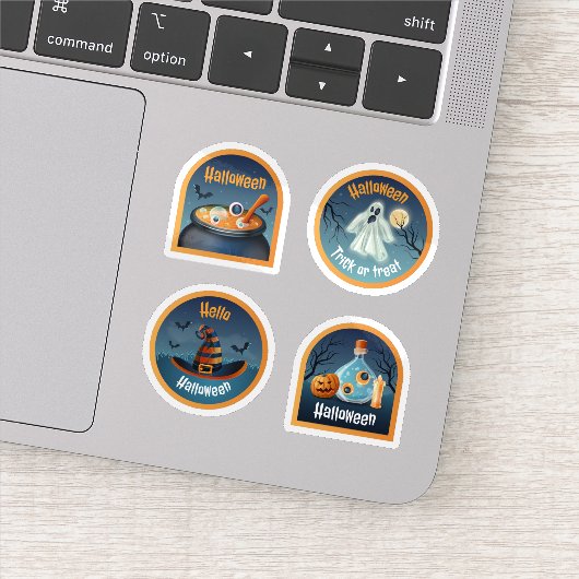 ハロウィーンの怖いステッカー集 シール (詳細)