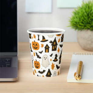 ハロウィーンの怖いパタ不気味ーン – & フェスティバル 紙コップ