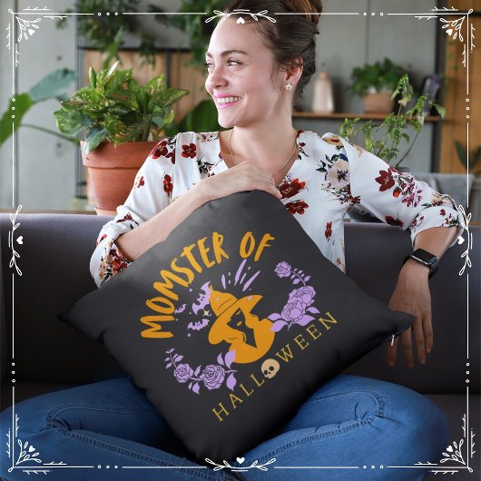 ハロウィーンの怪物 クッション