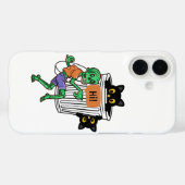 ハロウィーンの怯える猫 Case-Mate iPhoneケース (裏面 (横))