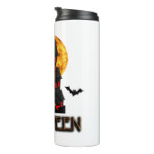 ハロウィーンの恋人、面白いハロウィーン、ハッピーハローウィン タンブラー (回転右)