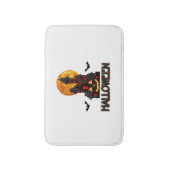 ハロウィーンの恋人、面白いハロウィーン、ハッピーハローウィン バスマット (正面縦)