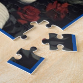 ハロウィーンの恐ろしい映画マッシュアップ ジグソーパズル (側面)