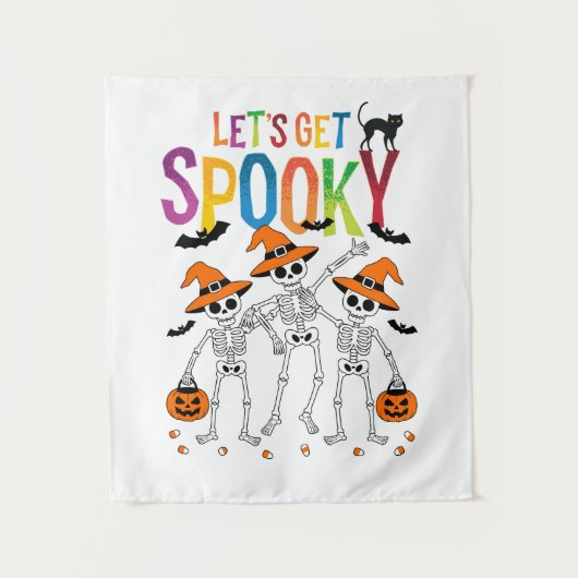 ハロウィーンの恐怖を始めよう タペストリー (正面)