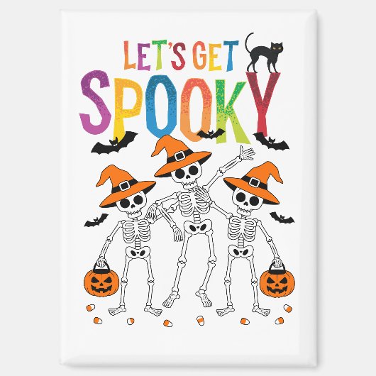 ハロウィーンの恐怖を楽しもう マグネット (正面)