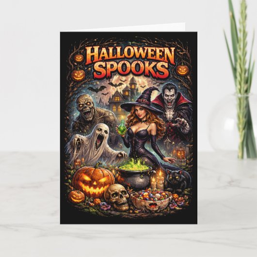 ハロウィーンの恐怖 シーズンカード (正面)
