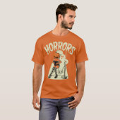 ハロウィーンの恐怖 Tシャツ (正面フル)