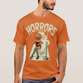 ハロウィーンの恐怖 Tシャツ (正面)