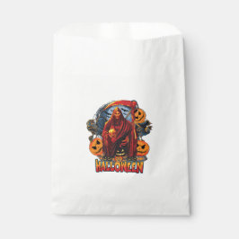 ハロウィーンの悪のスケルトン、カボチャ フェイバーバッグ