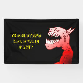 ハロウィーンの愉快なガウル 横断幕