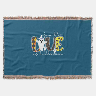 ハロウィーンの愛のためのハロウィーン誕生日 スローブランケット