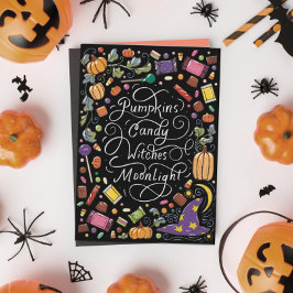 ハロウィーンの手紙願い シーズンカード