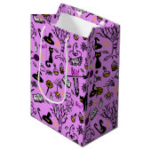 ハロウィーンの抱き枕。 ミディアムペーパーバッグ (正面アングル)