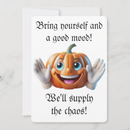 ハロウィーンの招待状 シーズンカード