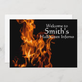 ハロウィーンの招待 招待状 (正面/裏面)