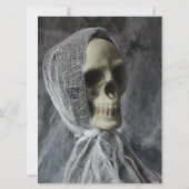 ハロウィーンの招待 招待状 (裏面)