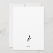 ハロウィーンの挨拶カード シーズンカード (裏面)