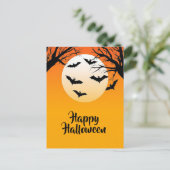ハロウィーンの挨拶ポストカード ポストカード (スタンド正面)