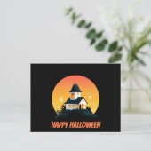 ハロウィーンの挨拶ポストカード ポストカード (スタンド正面)