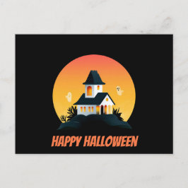 ハロウィーンの挨拶ポストカード ポストカード