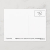 ハロウィーンの挨拶2 ポストカード (裏面)