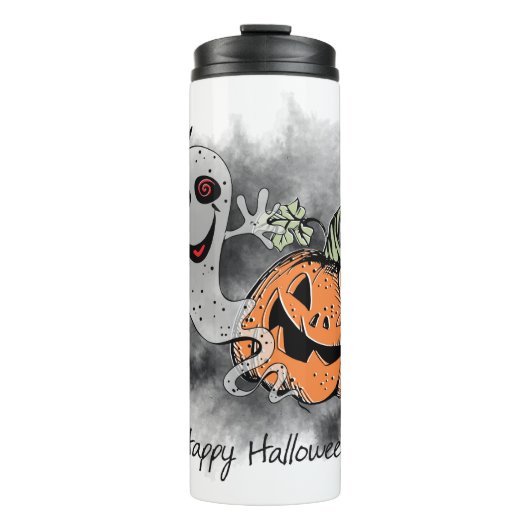 ハロウィーンの挨拶 タンブラー (正面)