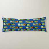 ハロウィーンの挨拶 ボディピロー (裏面)