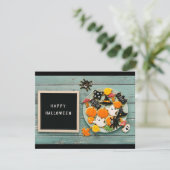 ハロウィーンの挨拶 招待状 (スタンド正面)