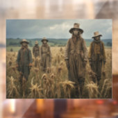 ハロウィーンの掛け窓にしがみつく ウィンドウサイン (シート2)