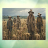 ハロウィーンの掛け窓にしがみつく ウィンドウサイン (シート3)