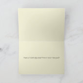 ハロウィーンの新しい家，コギ犬ハロウィンカード カード (内部)