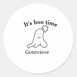 ハロウィーンの日にち 時間 ゴースト 黒 いまハロウィン ラウンドシール