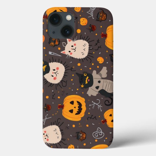 ハロウィーンの日の電話のケースティック Case-Mate iPhoneケース (裏面)